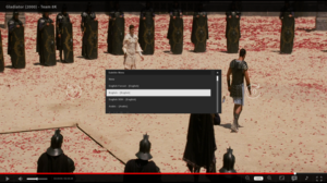 Selecting Subtitles
