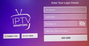 IPTV Smarters Pro App Screenshot